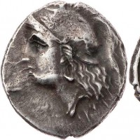 Calabria, Tarentum (281-272 d.C.): dracma (Vlasto#1077-1083; SNG Ans#1317-20; SngMunich#711-12), grammi 3.26