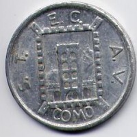 Como 1944: gettone STECAV, buono da 20 cent.