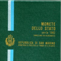 San Marino: serie zecca 1982 (9 pezzi)