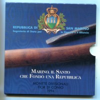 San Marino: serie zecca 1994 (10 pz)