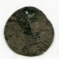 Ferrara, Paolo V (1605-1621): mezzo grosso (Muntoni#227), gr.0,31