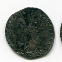 Roma, Eugenio IV (1431-1447): grosso (Muntoni#18), gr.3,70