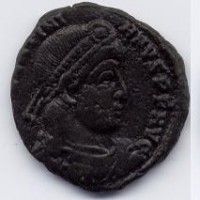 Valentiniano I (364-375 d.C.): Aes III "SECVRITAS REIPVBLICAE" zecca di Siscia (RIC,IX#15)