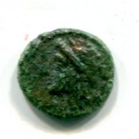 Sicilia, Siracusa, Dominio Romano (dopo il 212 a.C.): Asse 12 mm (SNG ANS#1078)