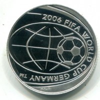 Italia 2006: 5 euro "FIFA Wolrd Cup Germany", in confezione originale
