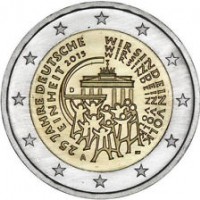 Germania 2015: 2 euro commemorativi "25° dell'unificazione"