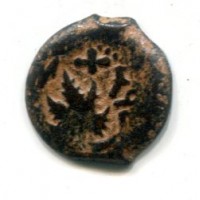 Judaea, Guerra Giudaica (66-70 d.C.): prutah (Hendin#1360), gr.2,09