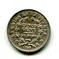 Bolivia, Repubblica (dal 1825): 5 centavos 1999-MM (KM#157.2)
