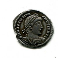 Valentiniano I (364-375 d.C.): siliqua "VRBS ROMA" (RIC#11a)