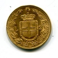 Umberto I (1878-1900): 20 lire 1888 (Gigante#17)
