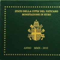 Vaticano 2010: serie euro 8 pezzi in confezione originale zecca