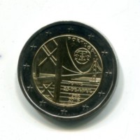 Portogallo 2016: 2 euro commemorativi "50° anniversario del Ponte XXV Aprile"