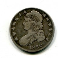 USA: 1/2 dollaro 1832 "Capped Bust"
