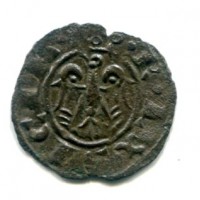 Messina, Federico III (1296-1337): denaro del 1221 (MIR#89)
