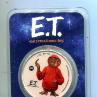 Niue, Elisabetta II (1952-2022): 2 dollari 2022 "E.T.", in blister originale -Oncia-

