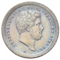 Napoli, Ferdinando II (1830-1859): 2 tornesi 1842 (Gigante#250)