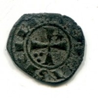 Brindisi, Federico II (1197-1250): denaro dal 1242 (MIR#284)
