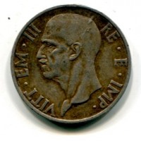 Vittorio Emanuele III (1900-1943): 5 lire 1936 "Fecondità" (Gigante#82)
