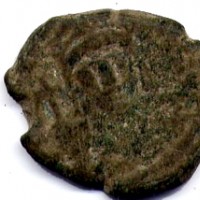 Maurizio Tiberio (582-602 d.C.): 1/2 follis, zecca di Cartagine (Sear#559)