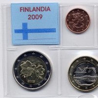 Finlandia 2009: serie euro, confezionata da privati