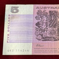 Australia: 5 dollari 1991 (Pick#44g)
