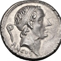 Marcia, L.Marcius Philippus (56 a.C.): denario (Crawford#425/1; Babelon#28), grammi 4.01. Ottima qualità bellissima patina