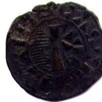 Francia, Champagne, Tebaldo II il Grande (1125-1152): denaro, zecca di Provins (DUNBABIN#tipo308)