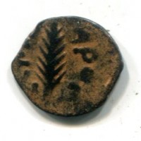 Judaea, Porcius Festus (59-60 d.C.): prutah (Hendin#1351), g.2,24