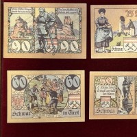 Austria, Tirolo, Schwaz: Serie 6 pezzi notgeld