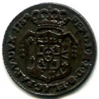 Piacenza, Ferdinando I (1748-1765): 10 soldi (MIR#1190/5)
