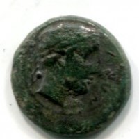 Sicilia, Leontini (405-402 a.C.): tetras (Buceti#40)