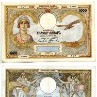 Yugoslavia: 1000 dinara 01/12/1931 (Pick#29)
