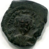 Focas (602-610 d.C.): 1/2 follis, zecca di Nicomedia (Sear#663)