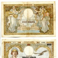 Yugoslavia: 1000 dinara 01/12/1931 (Pick#29)
