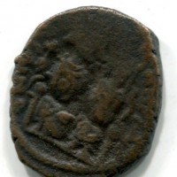 Giustino II (565-578 d.C): follis,zecca di Nicomedia, anno VIII (Sear#369)