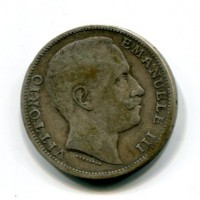 Vittorio Emanuele III (1900-1943): 2 lire 1905 "Aquila Sabauda" (Gigante#93)