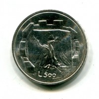 San Marino: 1976, 500 lire