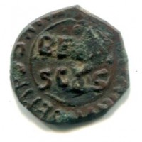 Messina, Guglielmo II (1166-1189): follaro (MIR,22#38)
