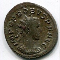 Probo (276-282 d.C.): antoniniano "ABVNDANTIA AVG" zecca di Lione (RIC,V,II#17)