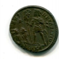 Costanzo II (337-361 d.C.): follis "FEL TEMP REPARATIO" zecca di Cizico 1,79g (RIC VIII # 84) corrosioni