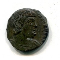 Decenzio (351-353 d.C.): maiorina "SALVS DD NN AVG ET CAES" zecca di Treviri (RIC,VIII#324), gr.6,62