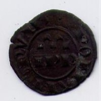 Brindisi, Federico II (1220-1250): denaro del periodo 1244-48 (Guglielmi#74)