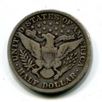 USA: 1/2 dollaro 1895 "Barber"