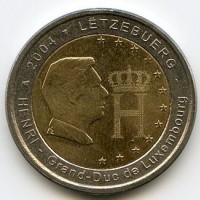 Lussemburgo 2004: 2 euro commemorativi