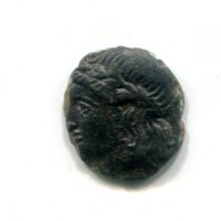 Ionia, Leukai (350-300 a.C.): bronzo (Babelon#2044), gr.1,84
