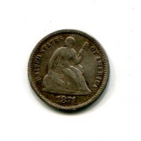 USA: 5 cent. 1871 "Liberty"