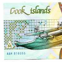 Isole Cook: 3 dollari 1992 (Pick#6)