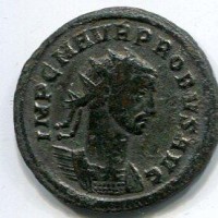 Probo (276-282 d.C.): antoniniano "AEQVITAS AVG" zecca di Roma (RIC,V,II#150)