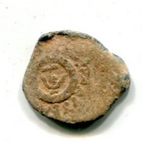 Judaea, Alexander Jannaeus (103-76 a.C.): prutah in piombo (Hendin#1155), gr.3,86