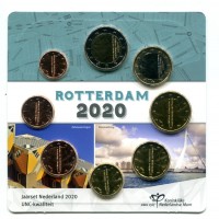 Olanda 2020: serie euro, in blister originale zecca